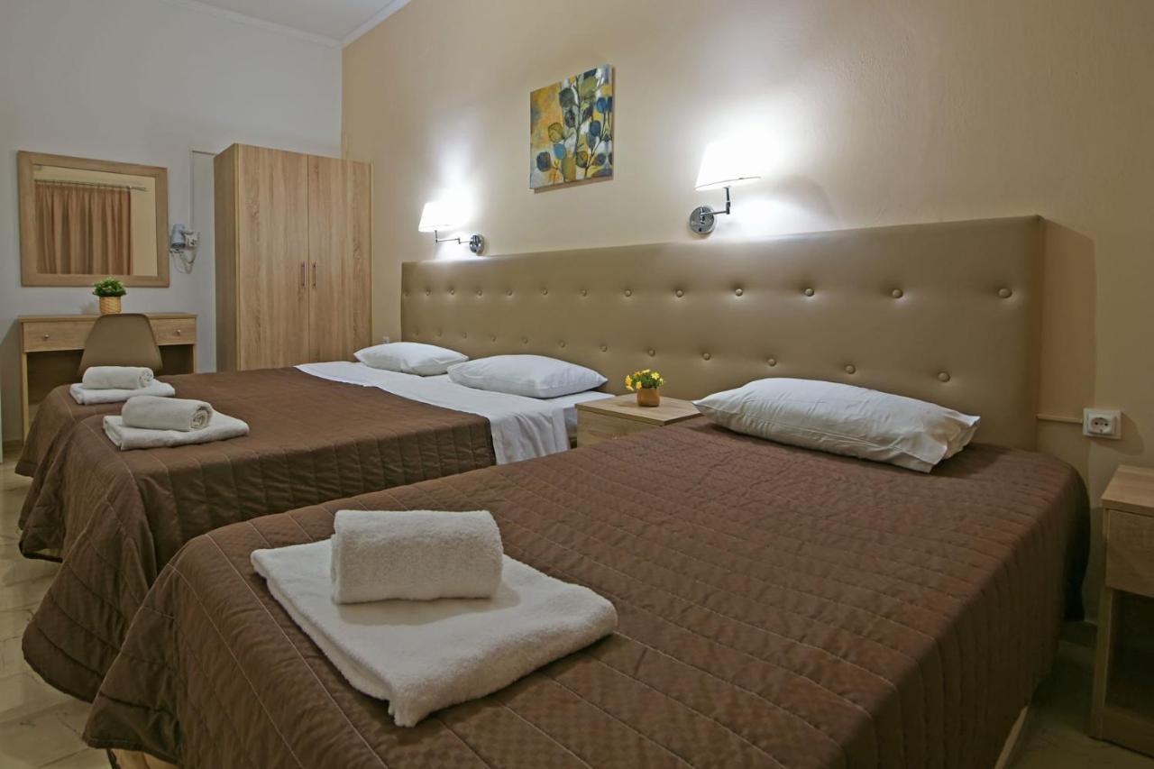 Stavros Apartments Kontokali Next To Gouvia Marina Bagian luar foto